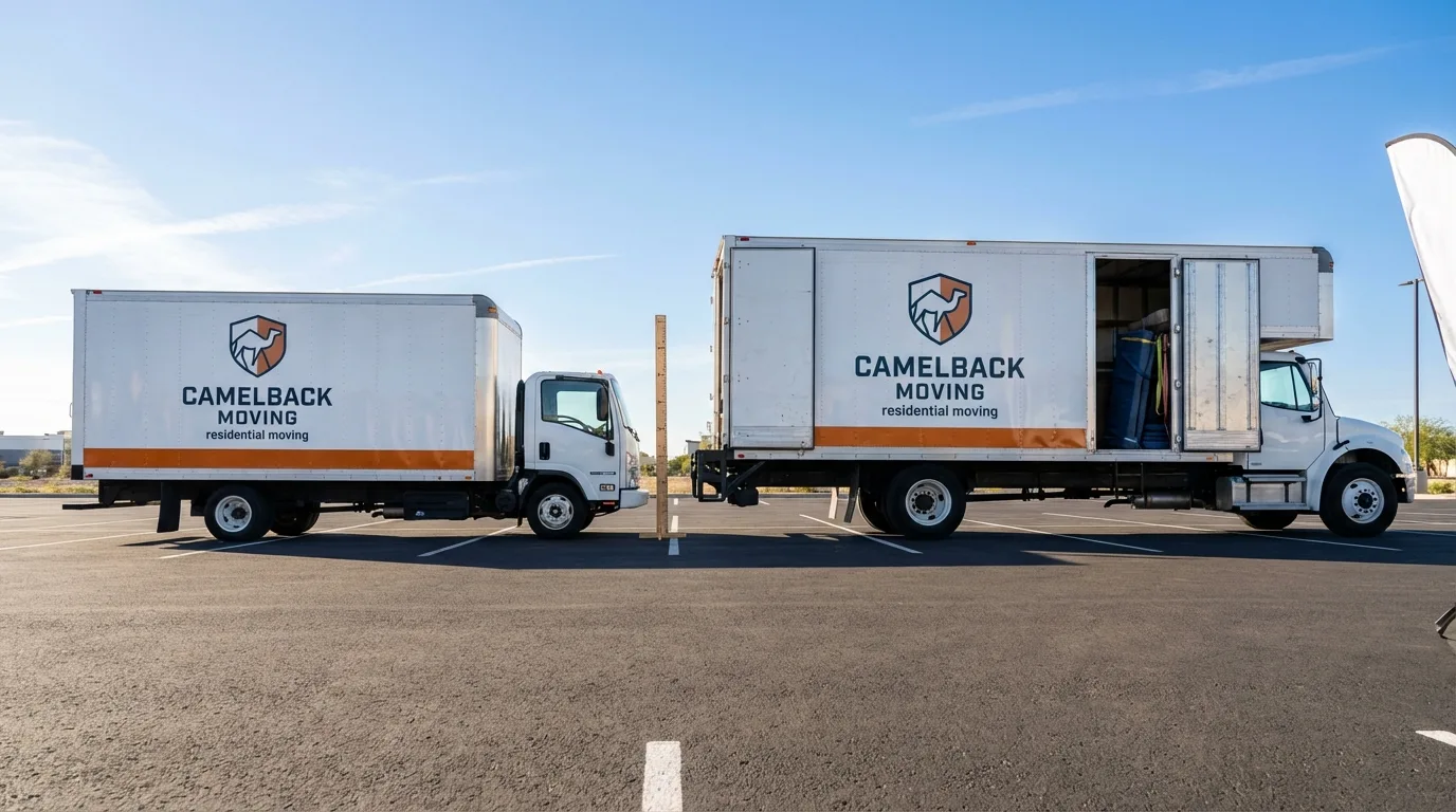 Moving truck size capacity guide in Somerville